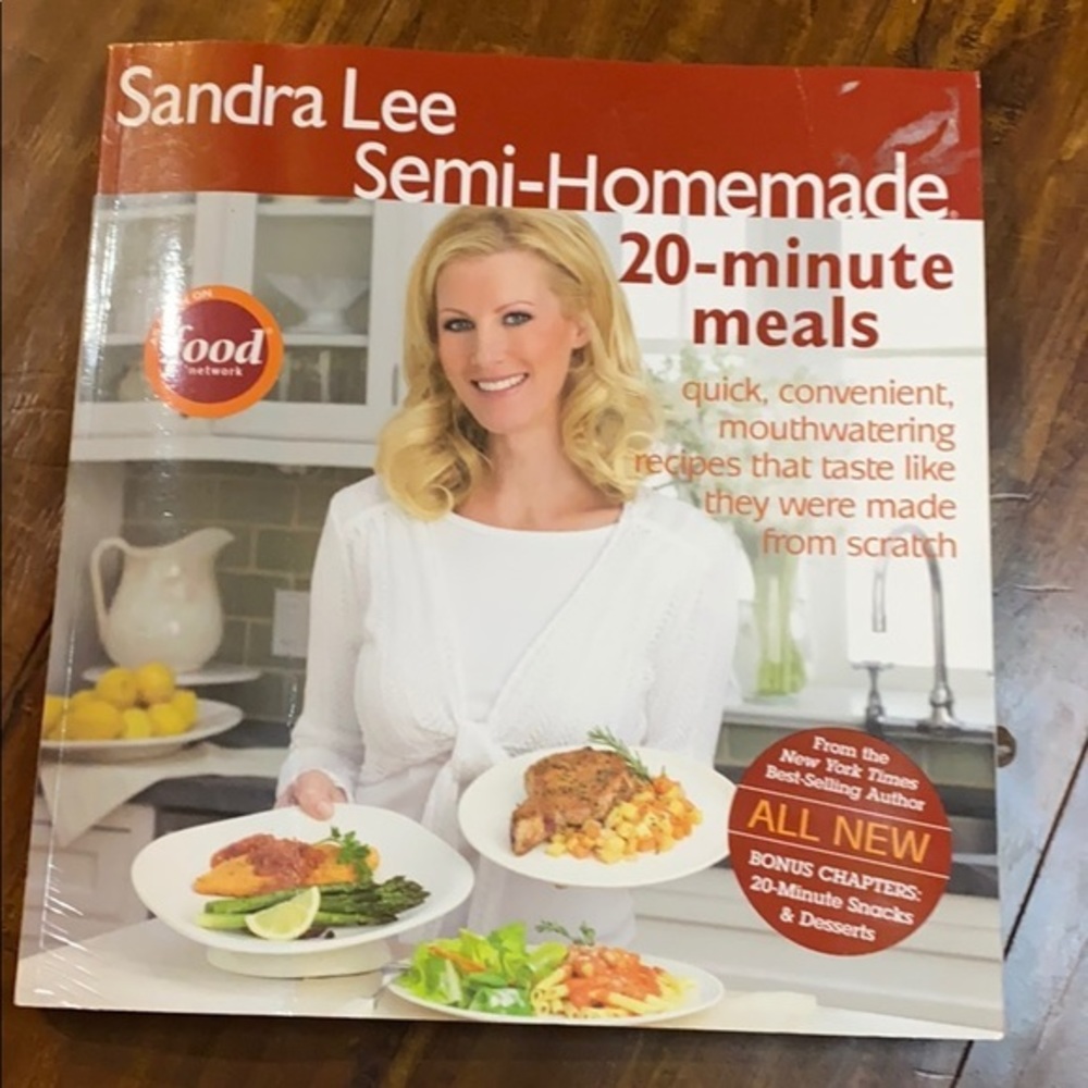 Sandra Lee Semi Homemade 20 minute meals‎ cookbook